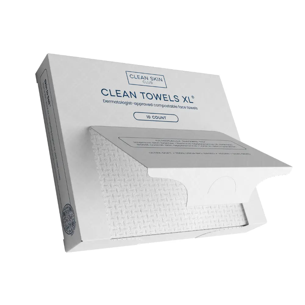Clean Towels Xl™ Travel, Disposable Face Towels, 10 Count